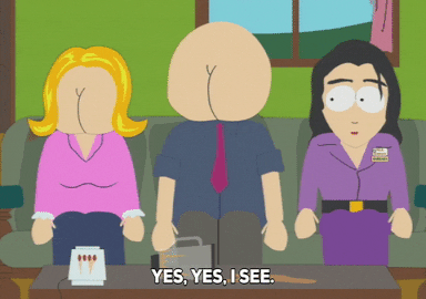 butt face GIF by South Park 