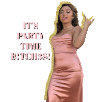 Baddie Aubrey Sticker by Glam Powder Room