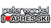 apres ski Sticker by Peter Wackel