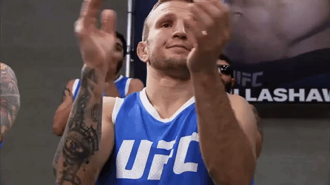 the ultimate fighter applause GIF