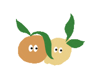 Citrus Allmyfriends Sticker