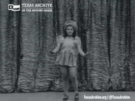 Black And White Dancing GIF by Texas Archive of the Moving Image