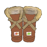 Cold Weather Snow Sticker