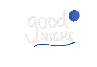 Sleepy Good Night Sticker by Tracey Hoyng