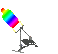 Art Rainbow Sticker by badblueprints