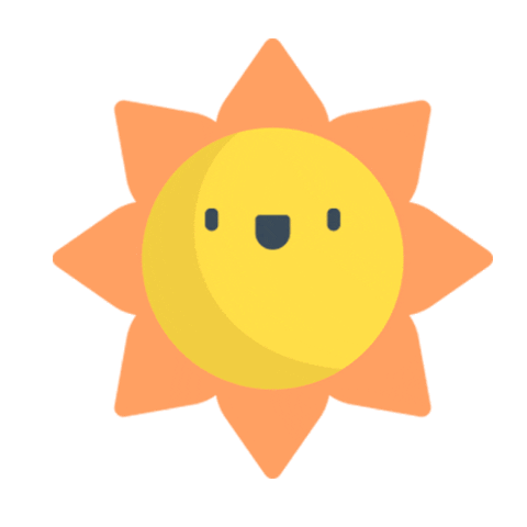 caarolazevedo giphyupload happy summer sun Sticker