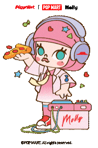 Dj Molly Sticker by PizzaHutID