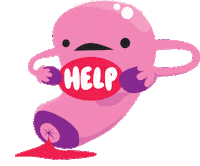 Woman Help Sticker by I Heart Guts