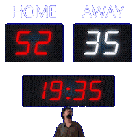 35 Away Sticker