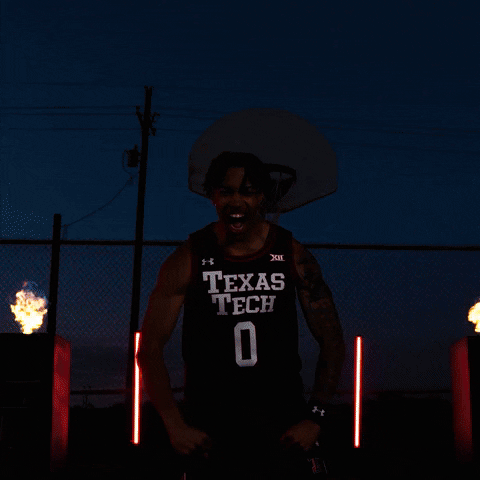 Chance Mcmillian GIF by Texas Tech Basketball