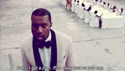 kanye run away GIF