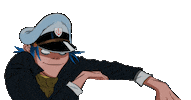 2D Sailor Sticker by Gorillaz