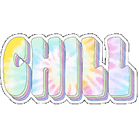 Rainbow Chill Sticker