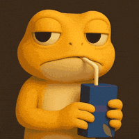 Sleepy Frog GIF by Turbo Toad