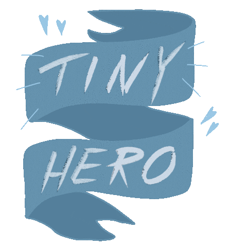 Hero Preemie Sticker by Præmature fortællinger