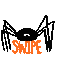 Halloween Swipe Up Sticker by MishaXgraphic