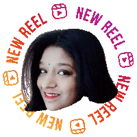 Social Queen Reena Sticker by BORN ON INSTAGRAM