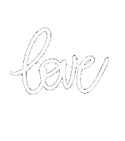 In Love Lettering Sticker