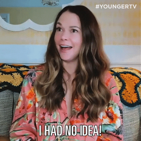 I Didnt Know Sutton Foster GIF by YoungerTV