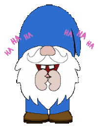 Humor Gnome Sticker