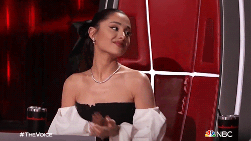 Ariana Grande Nbc GIF by The Voice