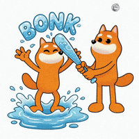 Puddle Tapping GIF by BONK