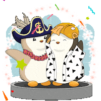 Propose Just Married Sticker by Pudgy Penguins