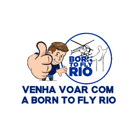 borntoflyrio rio voar voo borntoflyrio Sticker