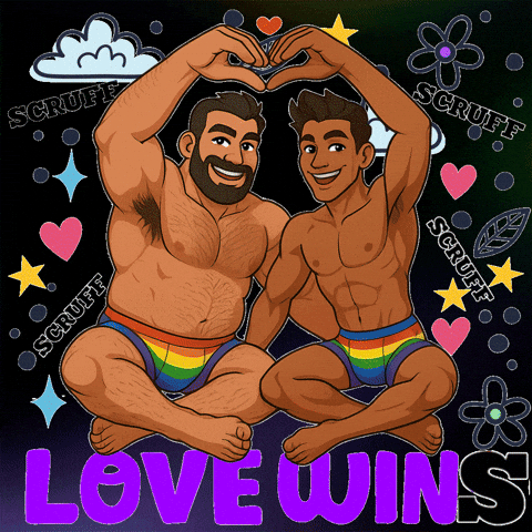 Pride Woof GIF by SCRUFF