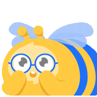 Bee Wow Sticker by AskBee