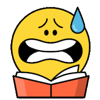Nervous Mood Sticker by Jelly London