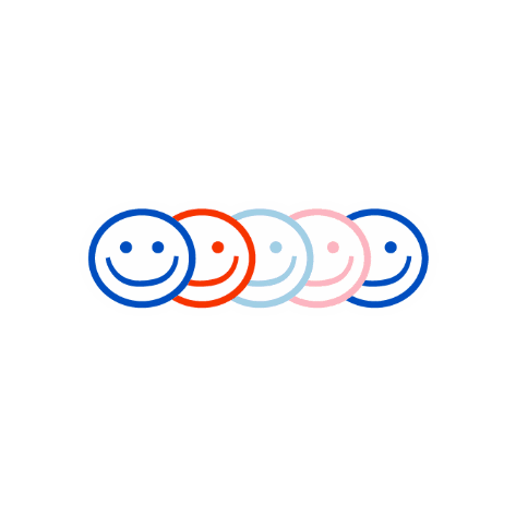 hannahchickens giphygifmaker happy club smiley Sticker