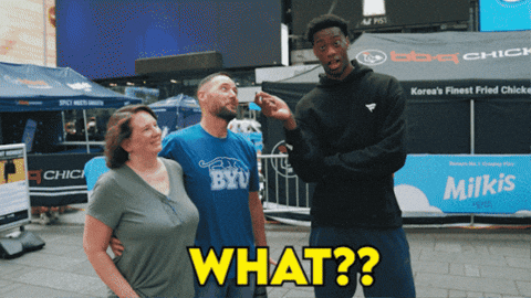 No Way Wow GIF by AJ Dybantsa