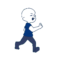 Ib Fast Walk Sticker by ironbrij