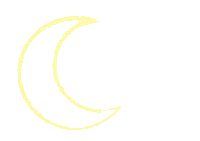 Moon And Stars Sticker