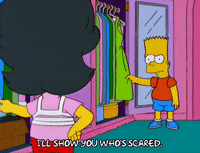Embarrassed Episode 9 GIF by The Simpsons