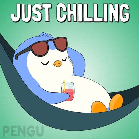 Summer Drinking GIF by Pudgy Penguins