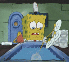 Work Hard Clean Up GIF