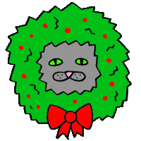 Happy Merry Christmas Sticker