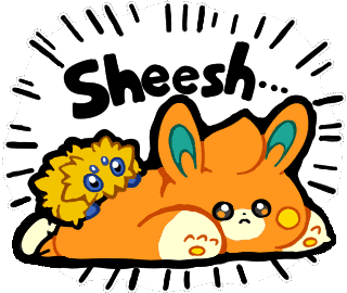 Lay Down Sticker by Pokémon