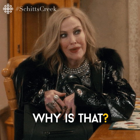 Confused Schitts Creek GIF by CBC