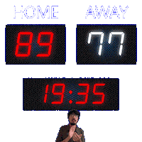 77 Away Sticker