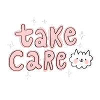Take Care Goodbye Sticker by Fawa