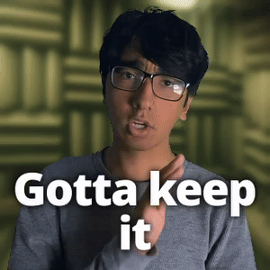 Gotta keep it on the down low