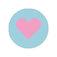 Kreis Herz Sticker by idee. Creativmarkt