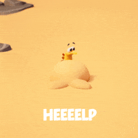 Beach No GIF by Claynosaurz