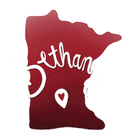 Minnesota Vikings University Sticker by Bethany Lutheran College