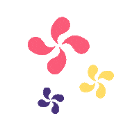 Flowers Color Sticker by Flower Burger