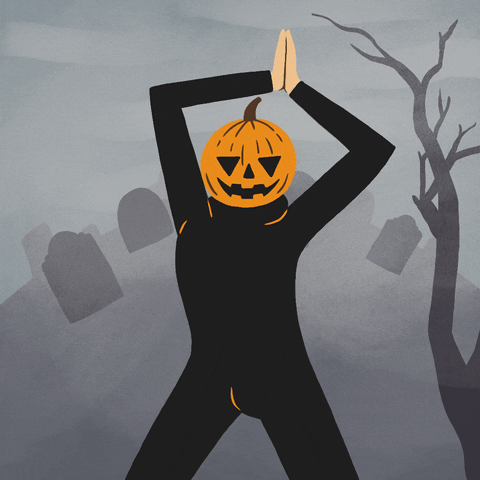 Halloween Dancing GIF by Manfried the Man