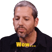 David Blaine Wow Sticker by First We Feast